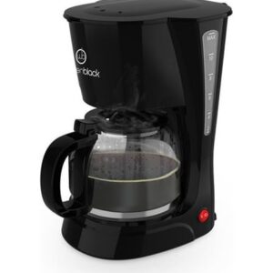 Cafetera Electrica Whitenblack Liliana Acbw02 1.5l Negra