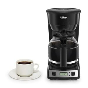Cafetera de filtro Liliana 1,8 Lt 900 W con timer y sistema antigoteo AC931