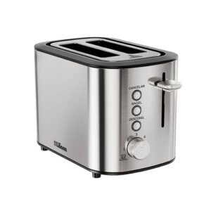 Tostadora Liliana Steeltoast 880 W Inox AT918