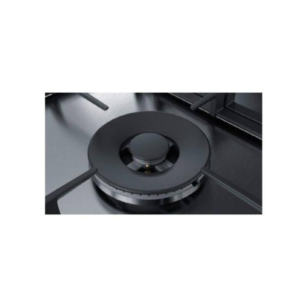 ANAFE DE GAS INTEGRABLE 7500W. CONTROL A PERILLA CON 4 HORNALLAS. ANCHO 60 CM. COLOR NEGRO - BOSCH (SERIE 6) - Image 3