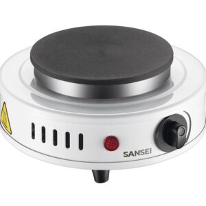 ANAFE ELÉCTRICO 500W - 1 HORNALLA. COLOR BLANCO - SANSEI