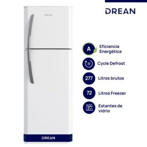 Heladera Drean Cíclica 277L HDR280F50B Blanca