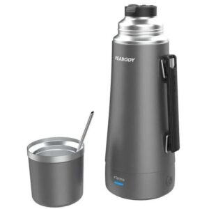 Termo Electrico Peabody eTermo 1 Litro 700w 2 Niveles Mate