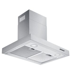 CAMPANA DE EXTRACCIÓN DE COCINA DE PARED 210W. RUIDO 55DB. ANCHO 60CM. ACERO INOXIDABLE - ATMA