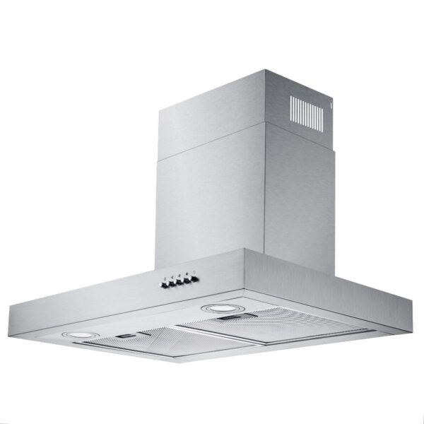 CAMPANA DE EXTRACCIÓN DE COCINA DE PARED 210W. RUIDO 55DB. ANCHO 60CM. ACERO INOXIDABLE - ATMA - Image 2