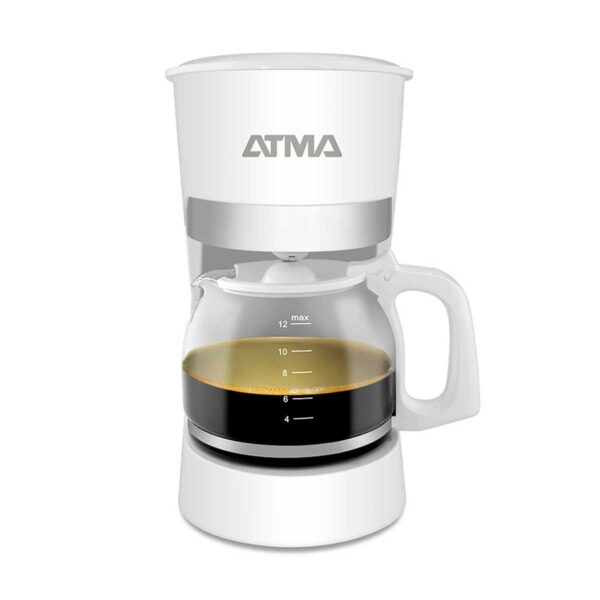 CAFETERA DE FILTRO SEMI AUTOMÁTICA 1.25 LTS 10 TAZAS. ANTIGOTEO. COLOR BLANCO - ATMA (ESSENTIAL) - Image 2