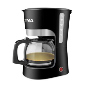 CAFETERA DE FILTRO 1,25L NEGRA