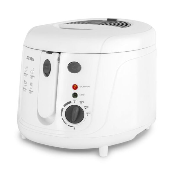 FREIDORA DE ACEITE 2.5 LTS 1800W. COLOR BLANCO - ATMA - Image 6
