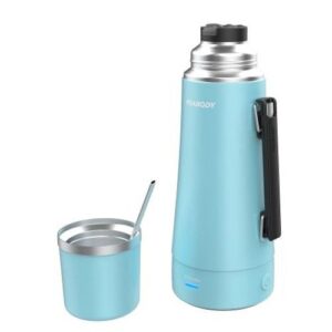 Termo Peabody Pe-et1001c E_termo - Celeste 1lt 700w Inc Matebombilla
