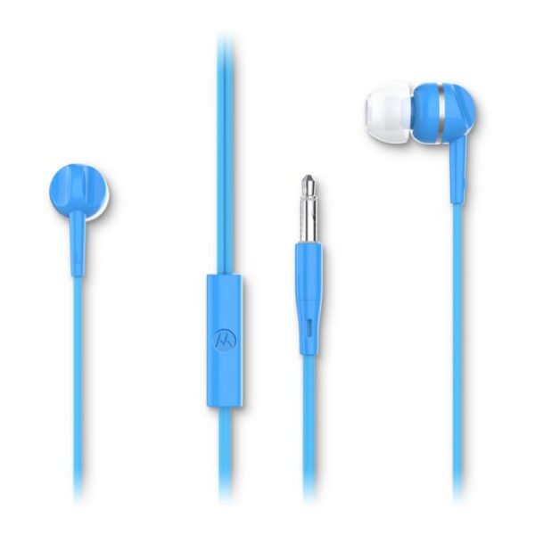 HEADSETS IN EAR CON CABLE EARBUDS - AZUL - PI