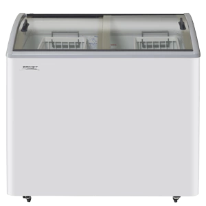 FREEZER TAPA DE VIDRIO CURVA (CONDENSACION POR AIRE FORZADO)