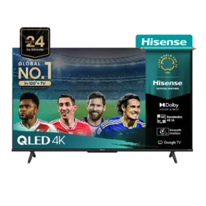 SMART TV 65" QLED 4K. SISTEMA GOOGLE - HISENSE