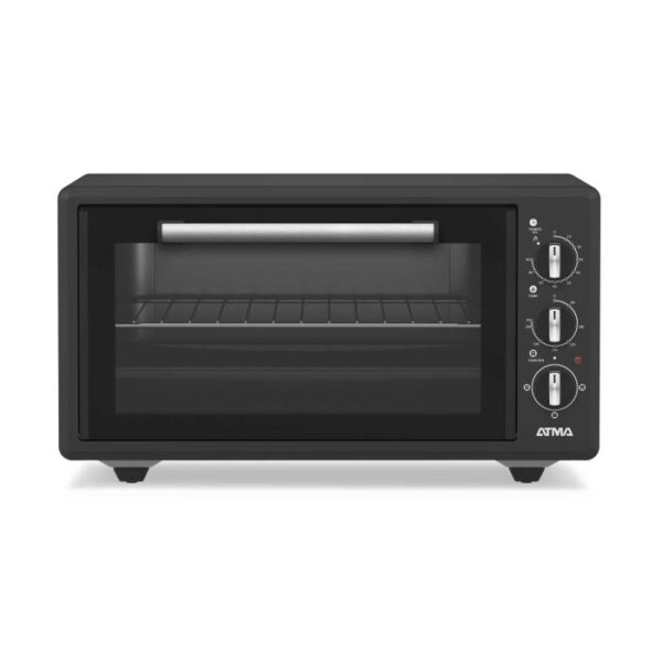 HORNO ELÉCTRICO GRILL 45 LTS 1400W. COLOR NEGRO - ATMA