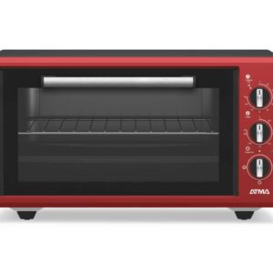 HORNO ELÉCTRICO GRILL 45 LTS 1400W. COLOR ROJO - ATMA