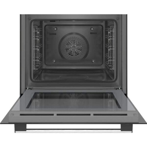 HORNO ELÉCTRICO INTEGRABLE 71 LTS 3400W. MULTI FUNCIÓN TÁCTIL. ANCHO 60 CM. CRISTAL NEGRO CON ACERO INOXIDABLE - BOSCH (SERIE 4) - Image 2
