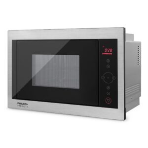 MICROONDAS EMPOTRABLE 25 LTS 900W TÁCTIL CON GRILL. ANCHO 59 CM. ACERO INOXIDABLE - PHILCO (PREDICTA)