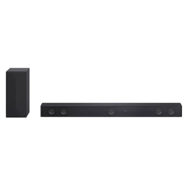 BARRA DE SONIDO INTELIGENTE CON SUBWOOFER 800W RMS BT 5.1 CABLE ÓPTICO Y CONTROL REMOTO. COLOR NEGRO - LG (SH7Q)