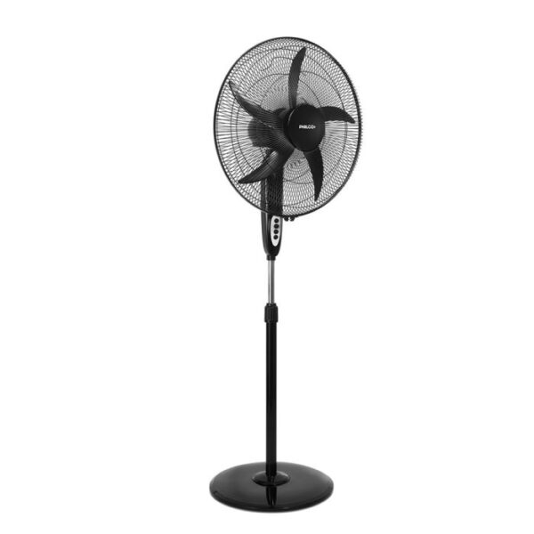 VENTILADOR DE PIE 20" 85W. HELICE DE 5 ASPAS PLÁSTICO. CABEZAL INCLINABLE. COLOR NEGRO - PHILCO - Image 4