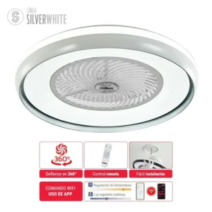 Ventilador de Techo con Luminaria 22"