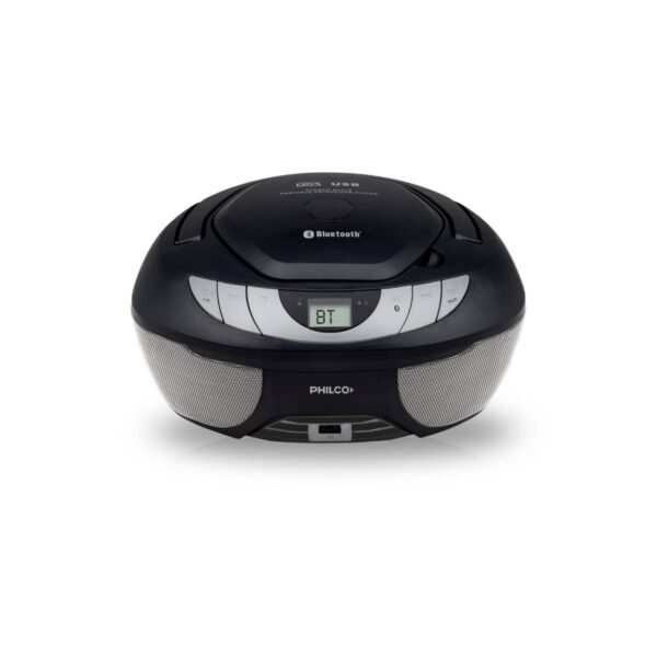 RADIOGRABADOR BT REPRODUCE CD MP3 / ENTRADA USB AUX. COLOR NEGRO - PHILCO - Image 2