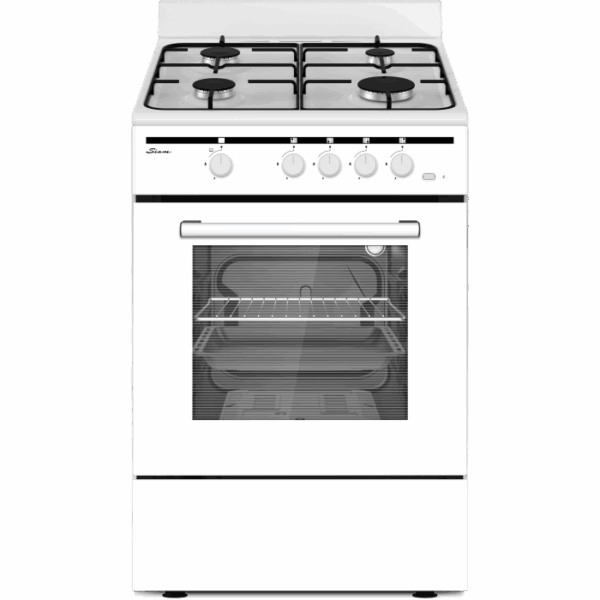 COCINA A GAS, 56CM, BLANCA, SIAM