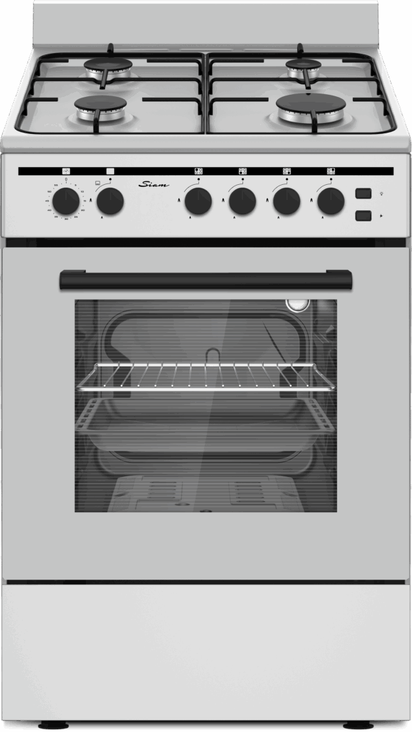COCINA A GAS, 56CM, PLATA, MEDIUM. SIAM