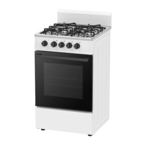 COCINA A GAS 50 CM. 4 HORNALLAS. COLOR BLANCO - SIAM (ESSENTIAL)