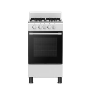 COCINA A GAS 50 CM. 4 HORNALLAS. COLOR BLANCO - SIAM (ALTO 90 CM)