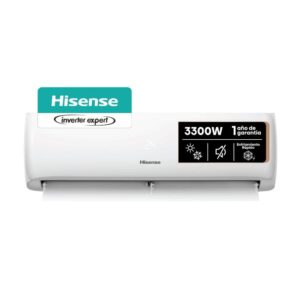 AIRE ACOND. HISENSE SPLIT INVERTER 3300W FRIO CALOR CL. A++